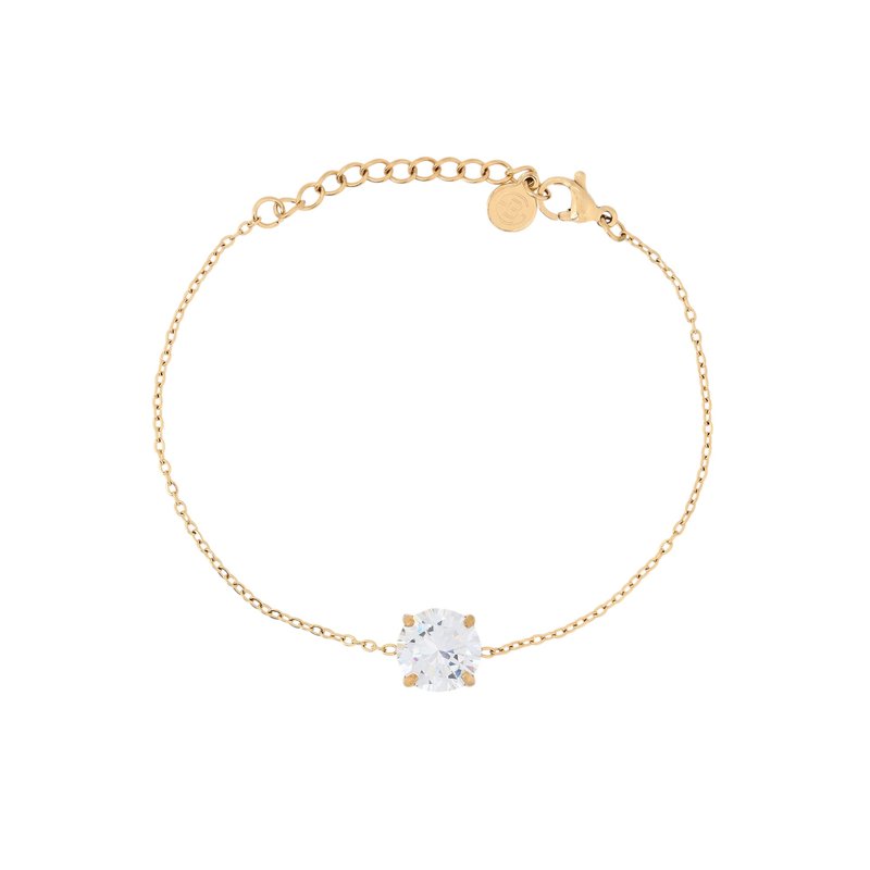 Pulseira em aço ponto de luz