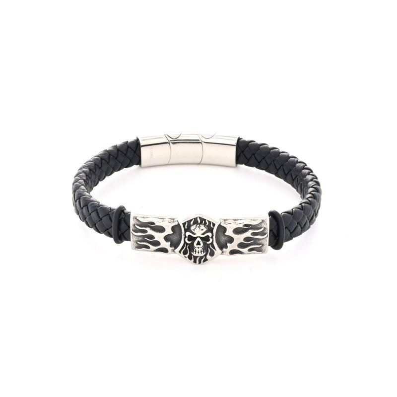 Pulseira homem caveira frontal