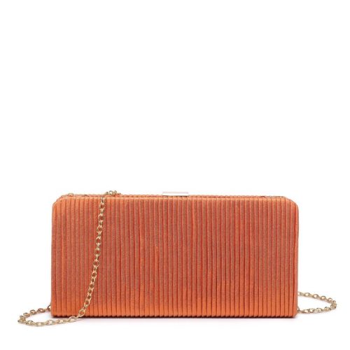 Pochette de senhora em tecido brilhante