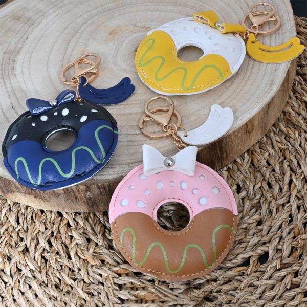 Porta-Chaves Donut Amarelo