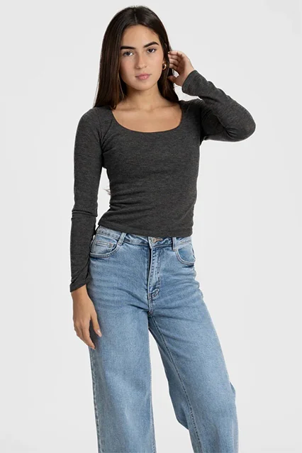 JEANS LAULIA WIDE LEG
