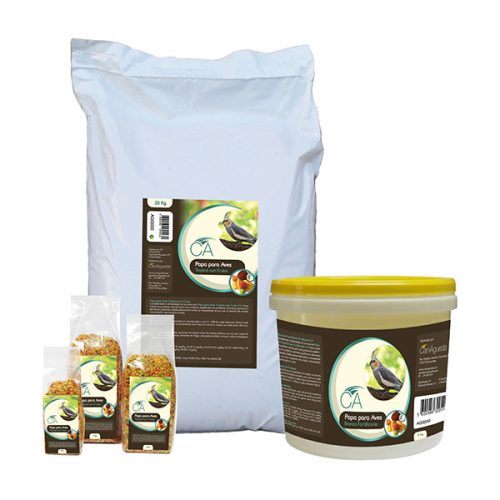 Ca - Papa Tropical P/ Aves Com Frutos - 5Kg - 5 Kg
