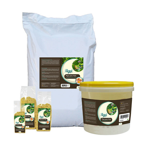 Ca - Papa P/ Aves Amarela Plus C/ Ovo - 1Kg - 1 Kg