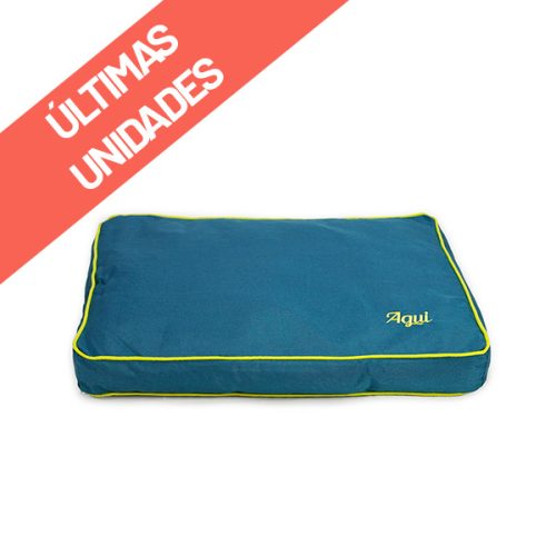 Agui Nature Cushion - 90X65X11Cm - Teal - 90 X 65 X 11 Cm
