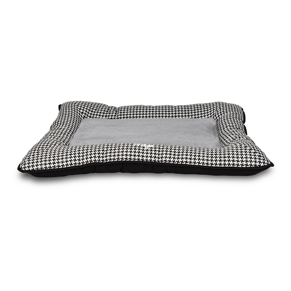 Agui Tweed Cushion - 124X74X9 Cm - Smoke - 124 X 74 X 9 Cm
