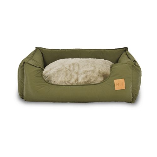 Agui Silky Bed - 95X75X28 Cm - Olive Green - 95 X 75 X 28 Cm