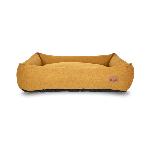 Agui Earthy Bed - 75X60X20Cm - Amber Orange - 75 X 60 X 20 Cm