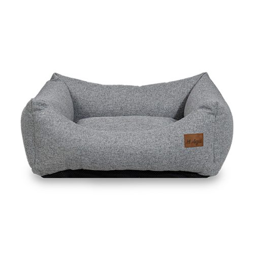 Agui Noble Bed - 100X80X30 Cm - Moon Grey - 100 X 80 X 30 Cm
