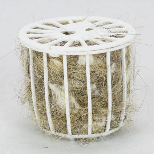 Suporte Mat. Ninhos Juta Algodão - 12 Unidades - 20G C/ Suporte - 12 Unidades