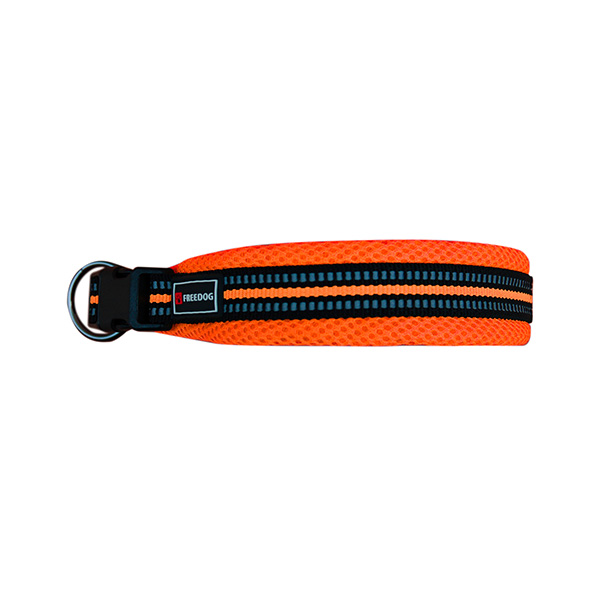 Coleira Soft Sport Laranja 20Mm X 35/60Cm - M
