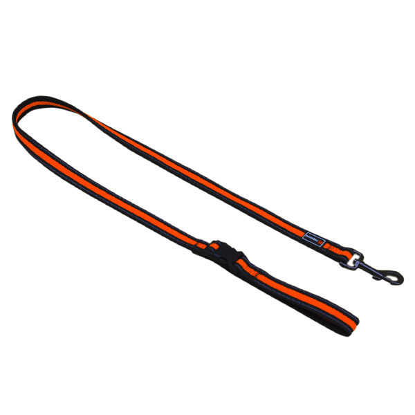 Trela Soft Sport Laranja 15Mm X 120Cm - S