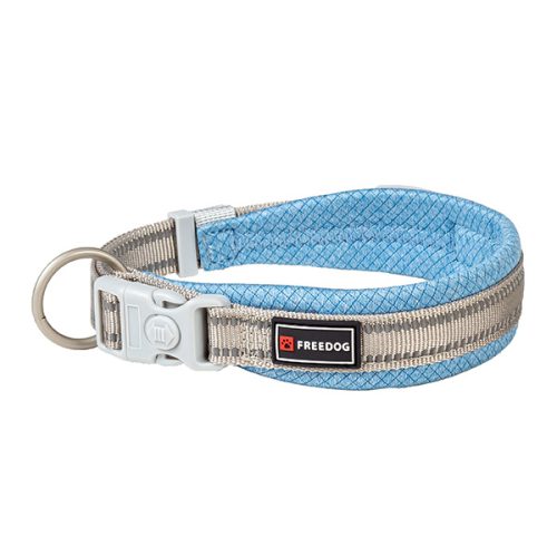 Coleira Shiva Azul Ceu - 10Mm X 20/35Cm - Xs