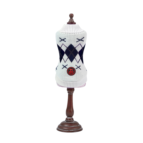 Camisola Diamond - Branco - 40 Cm