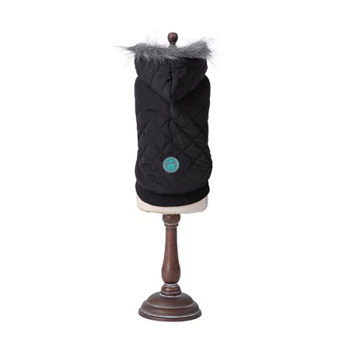 Casaco Impermeável Lane - Preto - 45 Cm
