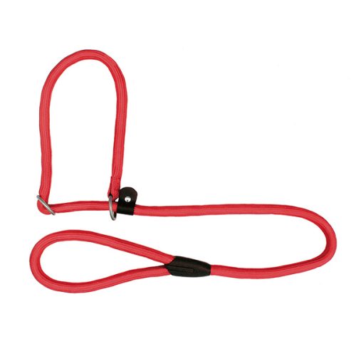 Trela Estrang. Nylon Redonda Vermelha - 10X120 Cm - 10Mm X 120Cm
