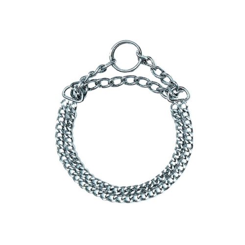 Coleira Corrente Dupla Estranguladora 2Mmx45Cm - 2,5 Mm X 45Cm