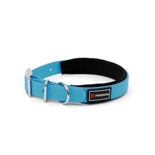Coleira Ergo Pvc Azul - 20Mm X 40Cm - 20 Mm X 40 Cm