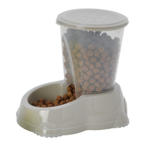 Comedouro "Smart Snacker Jumbo" - 3000Ml / 28,8X19,3X26,4 Cm - Warm Grey