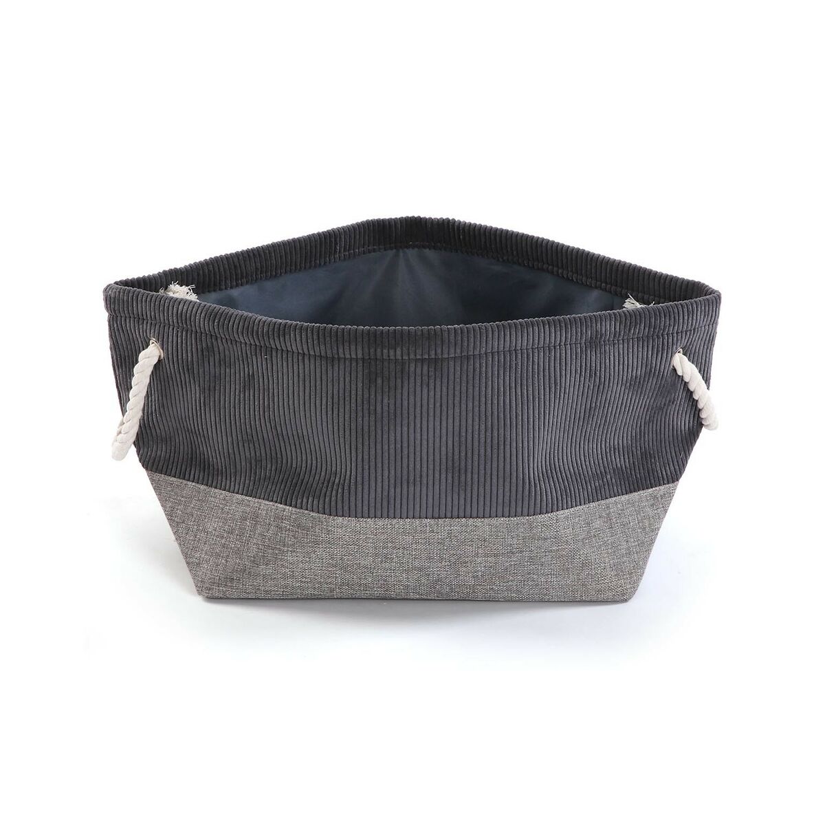 Cesta Multiusos Versa Corduroy 27 x 26 x 27 cm