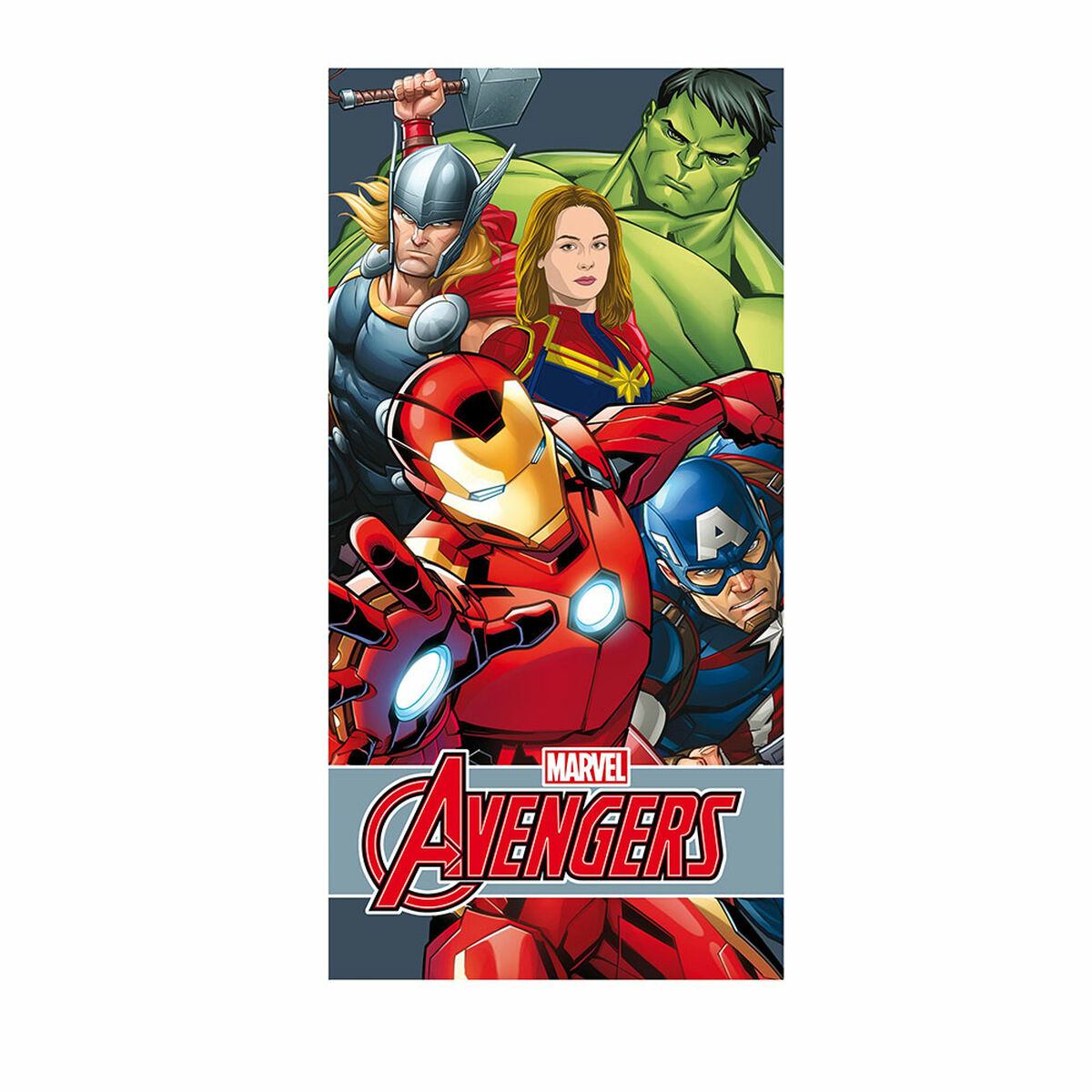 Toalha de Praia The Avengers Algodão 70 x 140 cm