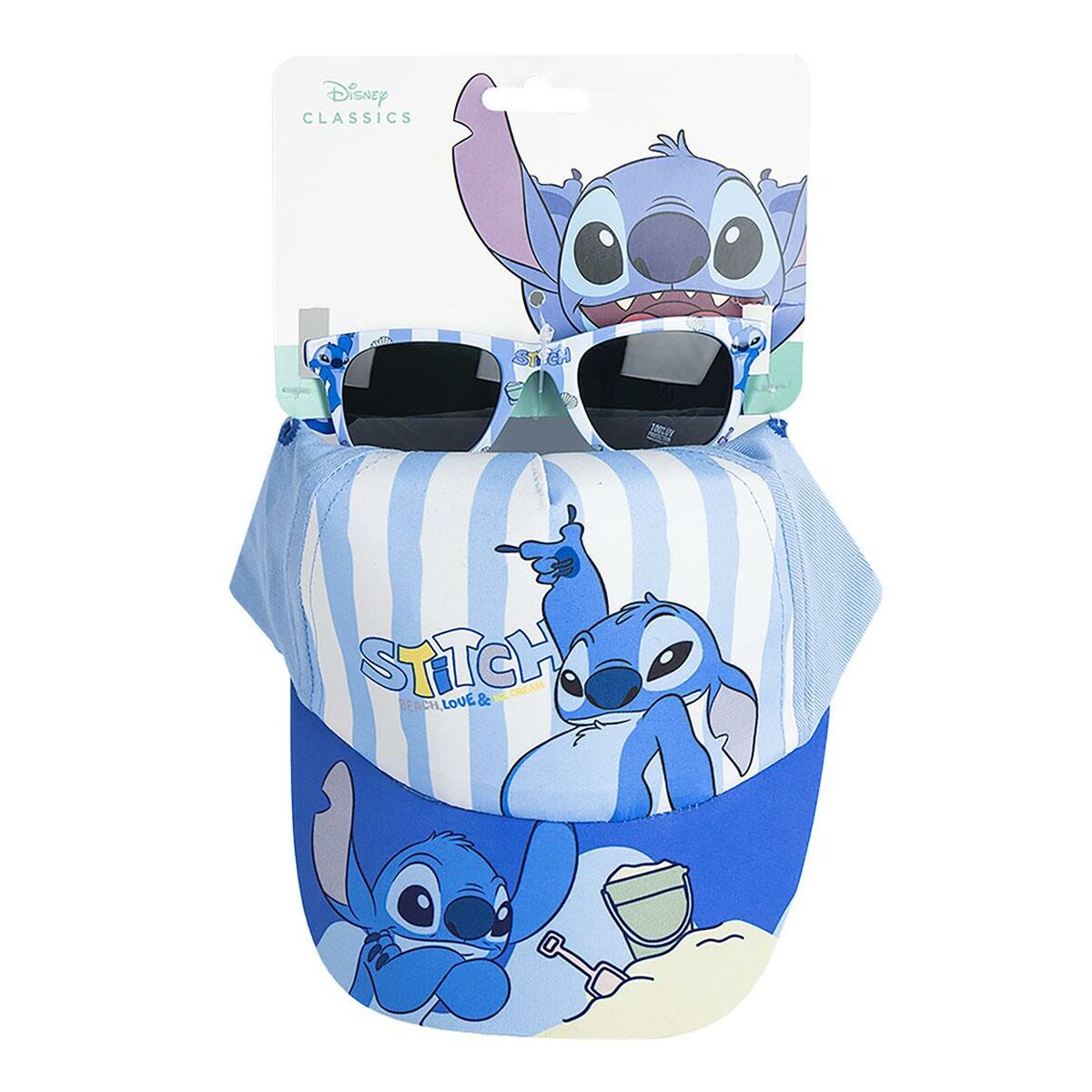 Boné Infantil Stitch Azul (53 cm)
