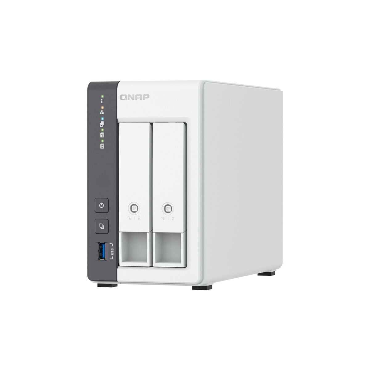 Armazenamanto em Rede NAS Qnap TS-216G Branco Preto ARM Cortex-A55