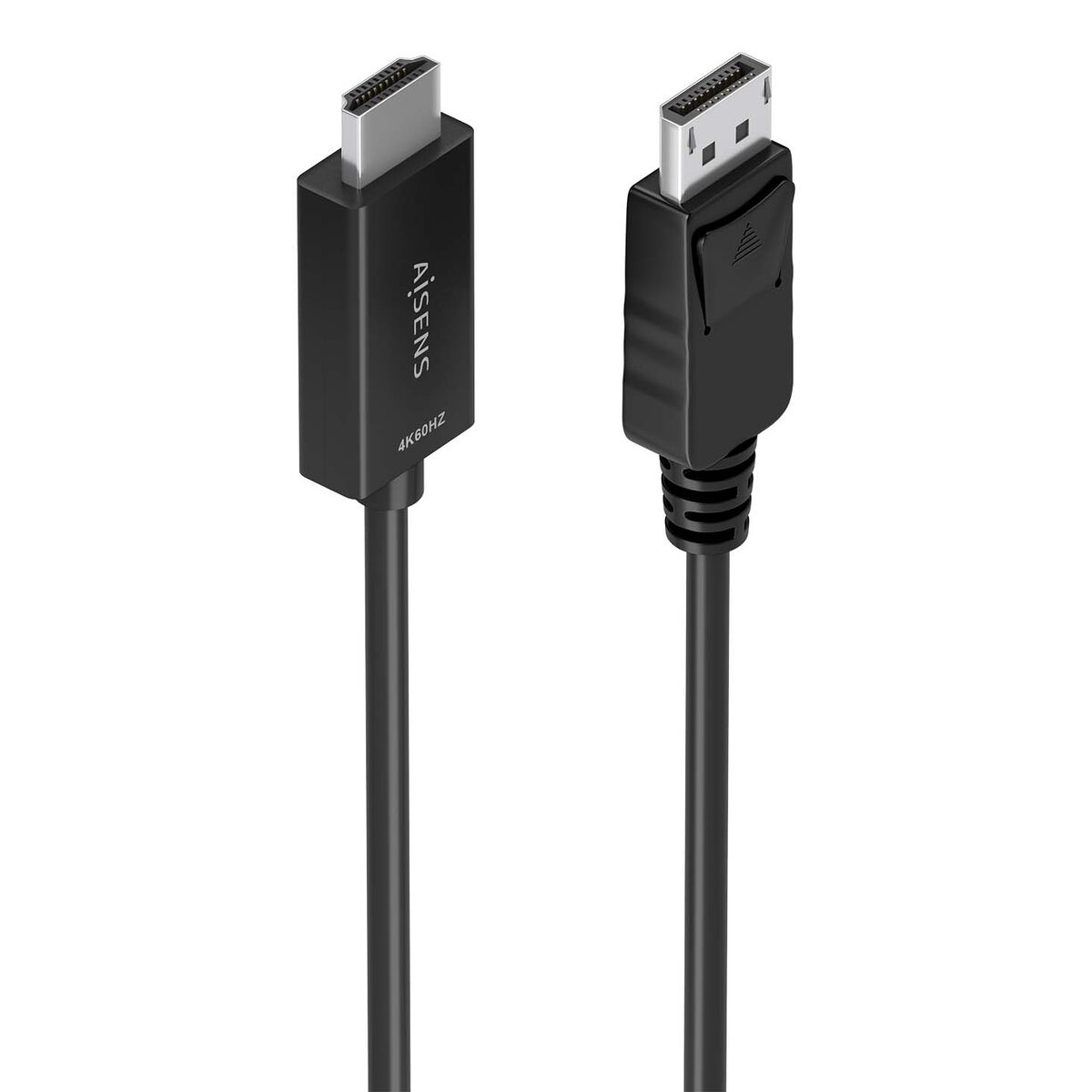 Adaptador DisplayPort para HDMI Aisens Preto 60 cm