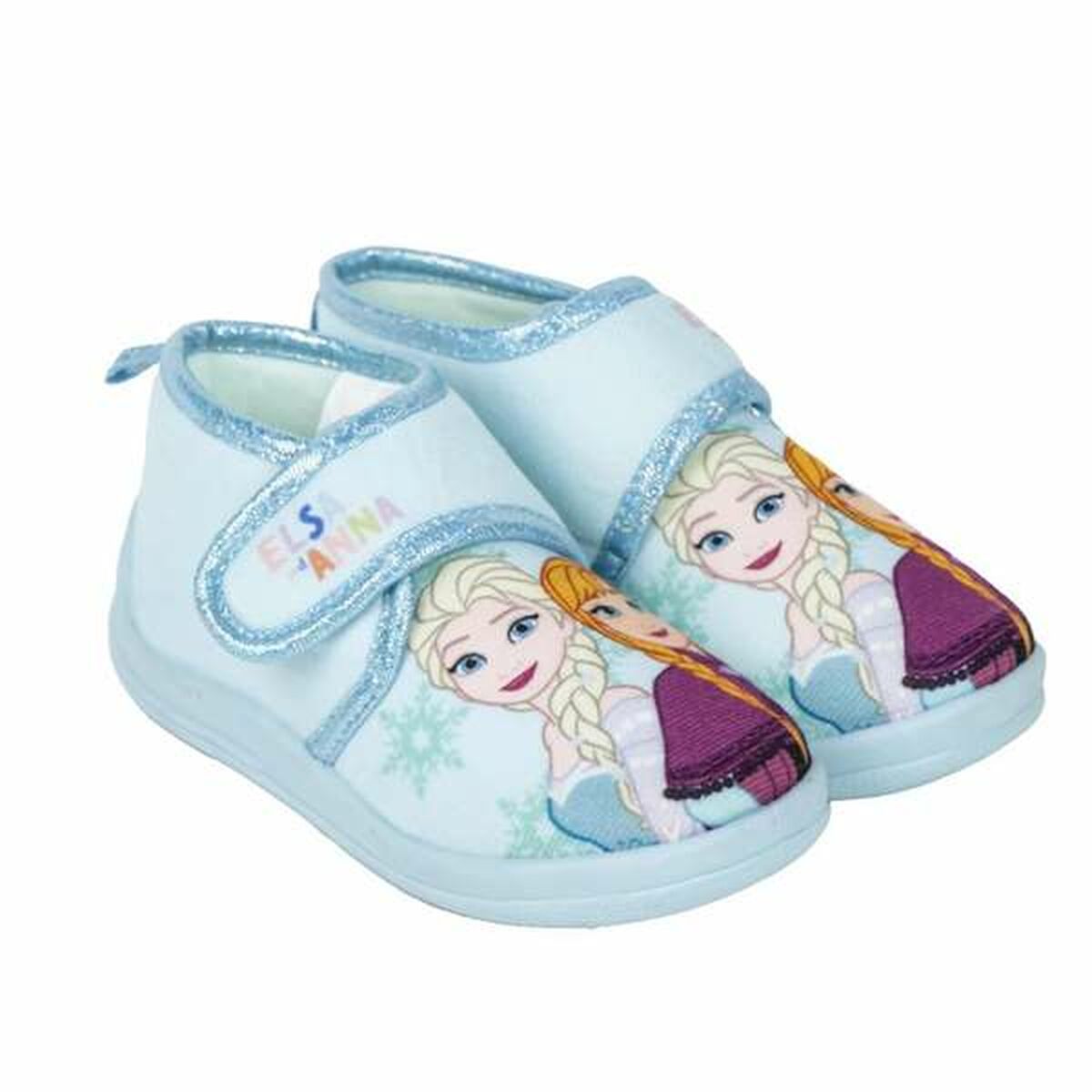 Chinelos de casa Frozen Azul Claro