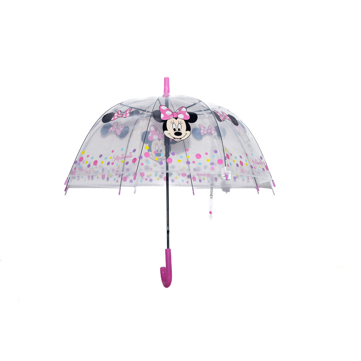 Guarda-Chuva Minnie Mouse Naive Cor de Rosa Ø 76 cm