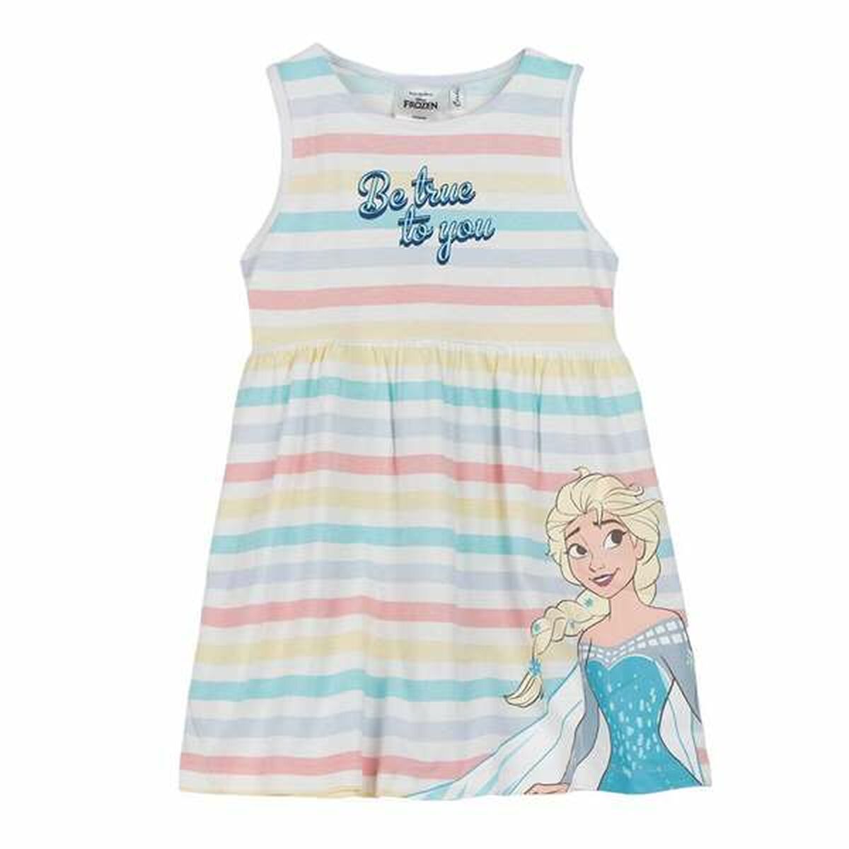 Vestido Frozen Multicolor Menina