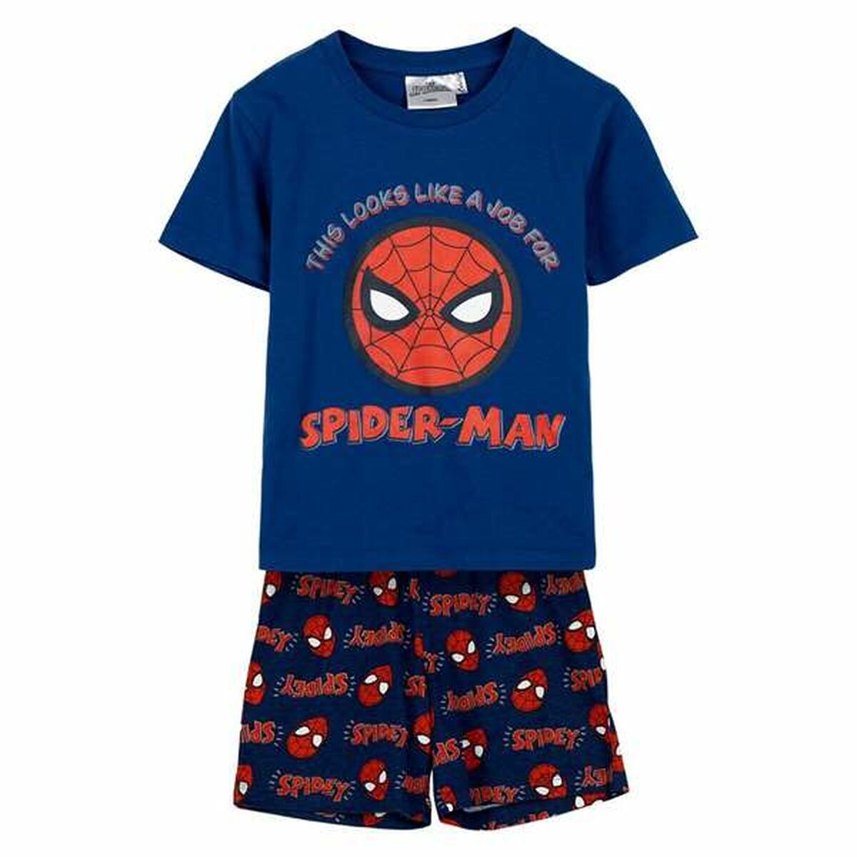 Pijama Infantil Spider-Man Azul