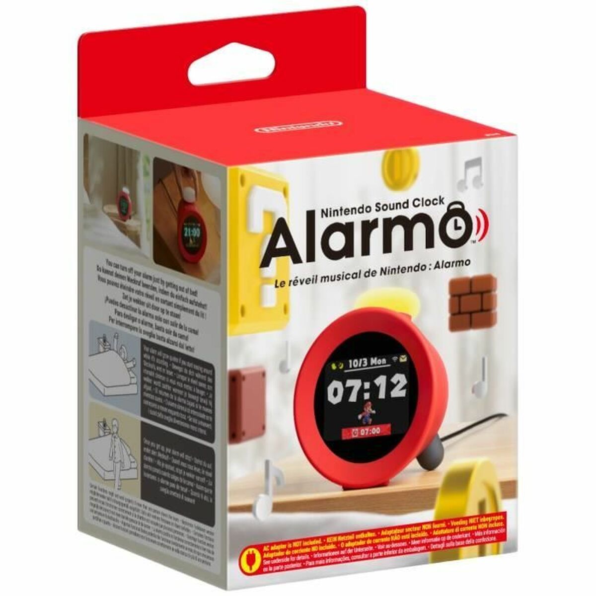 Relógio-Despertador Nintendo Alarmo