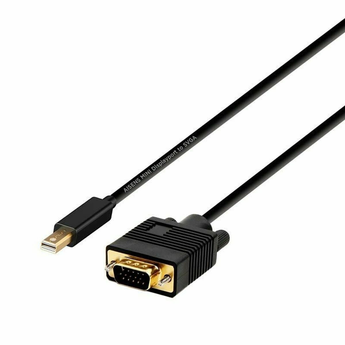 Adaptador DisplayPort Mini a VGA Aisens Preto 2 m