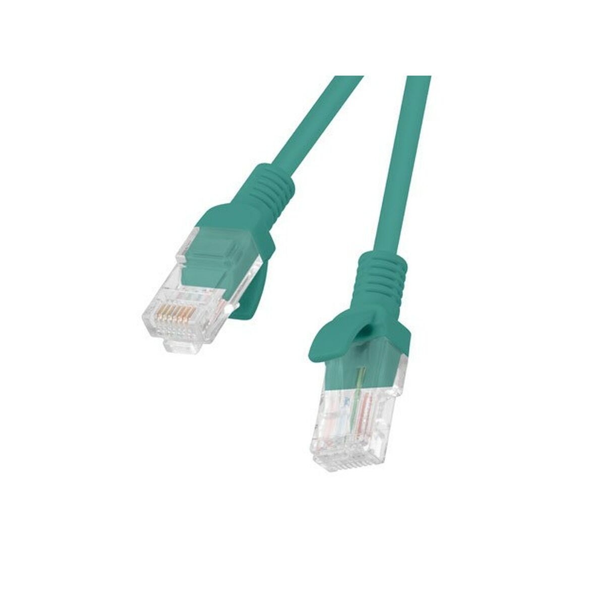 Cabo de rede rígido UTP Categoria 5e Lanberg PCU5-20CC-0025-G Verde 25 cm