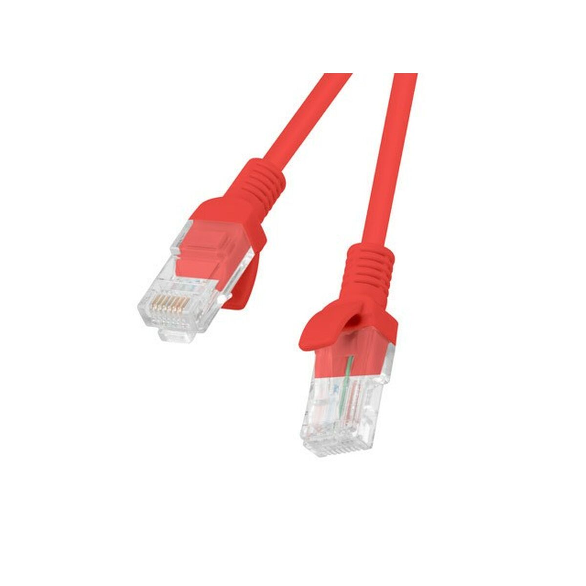 Cabo de rede rígido UTP Categoria 5e Lanberg PCU5-20CC-0050-R Vermelho 50 cm