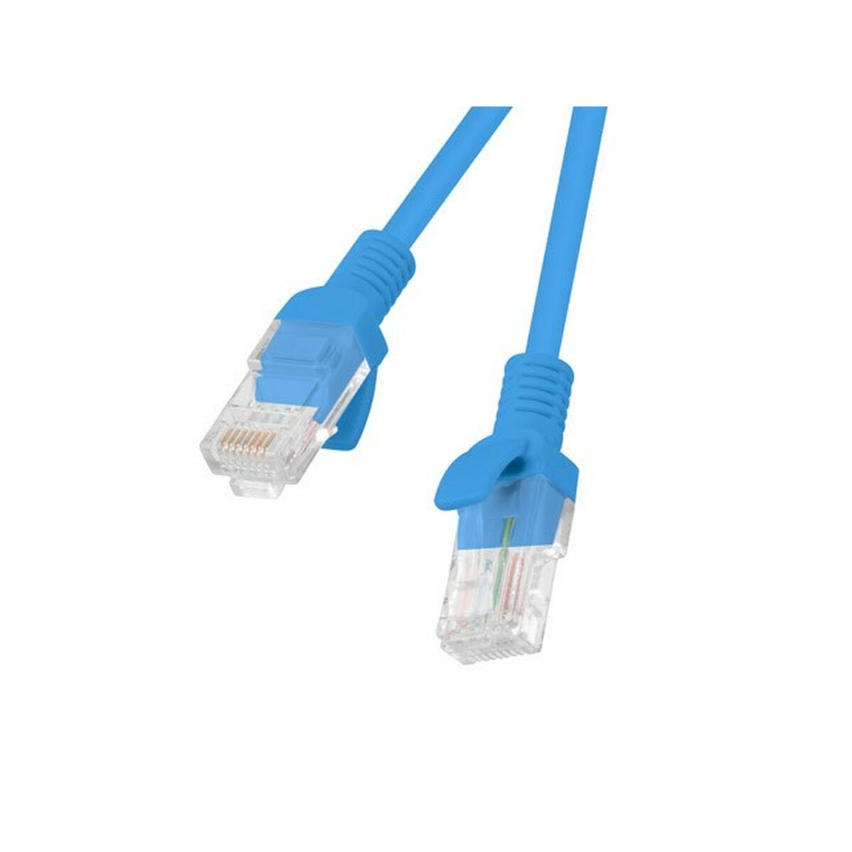 Cabo de rede rígido UTP Categoria 5e Lanberg PCU5-20CC-0050-B Azul 50 cm