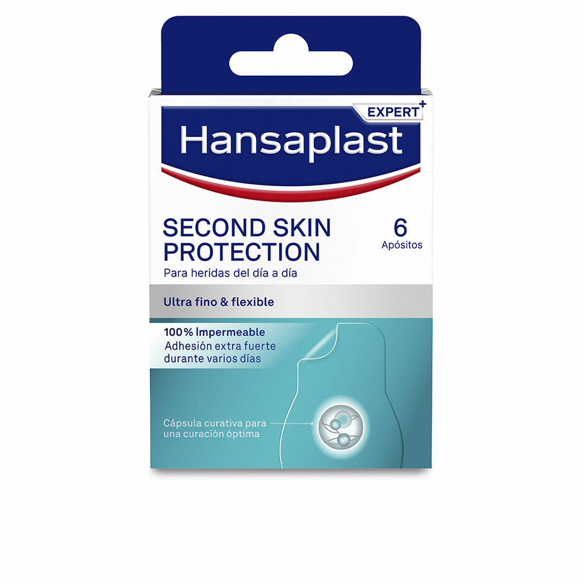 Apósitos Esterilizados Hansaplast SECOND SKIN PROTECTION 6 Unidades