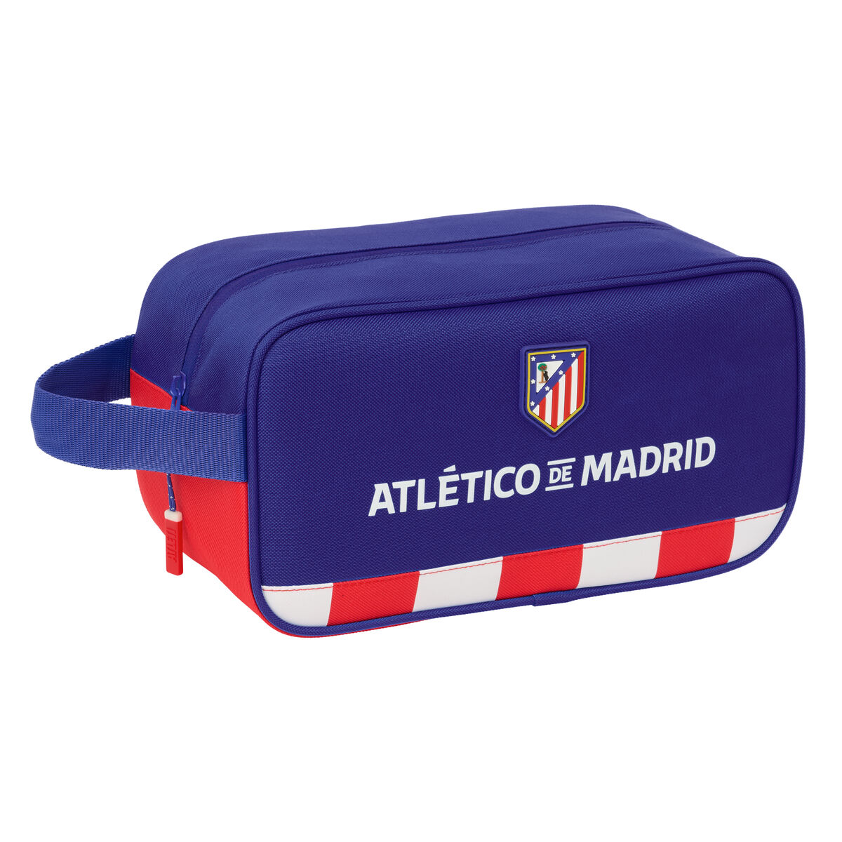 Bolsa para Sapatos de Viagem Atlético Madrid Azul Branco Vermelho 29 x 15 x 14 cm