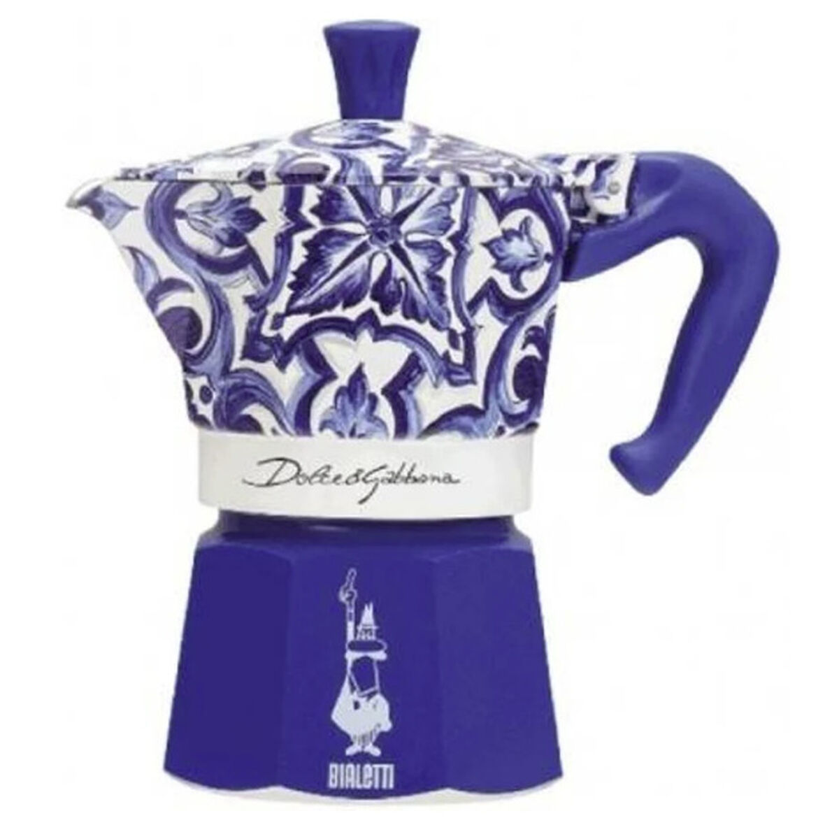Cafeteira Italiana Bialetti MOKA D&G BLU MEDIT. 6T Azul Alumínio 6 Copos