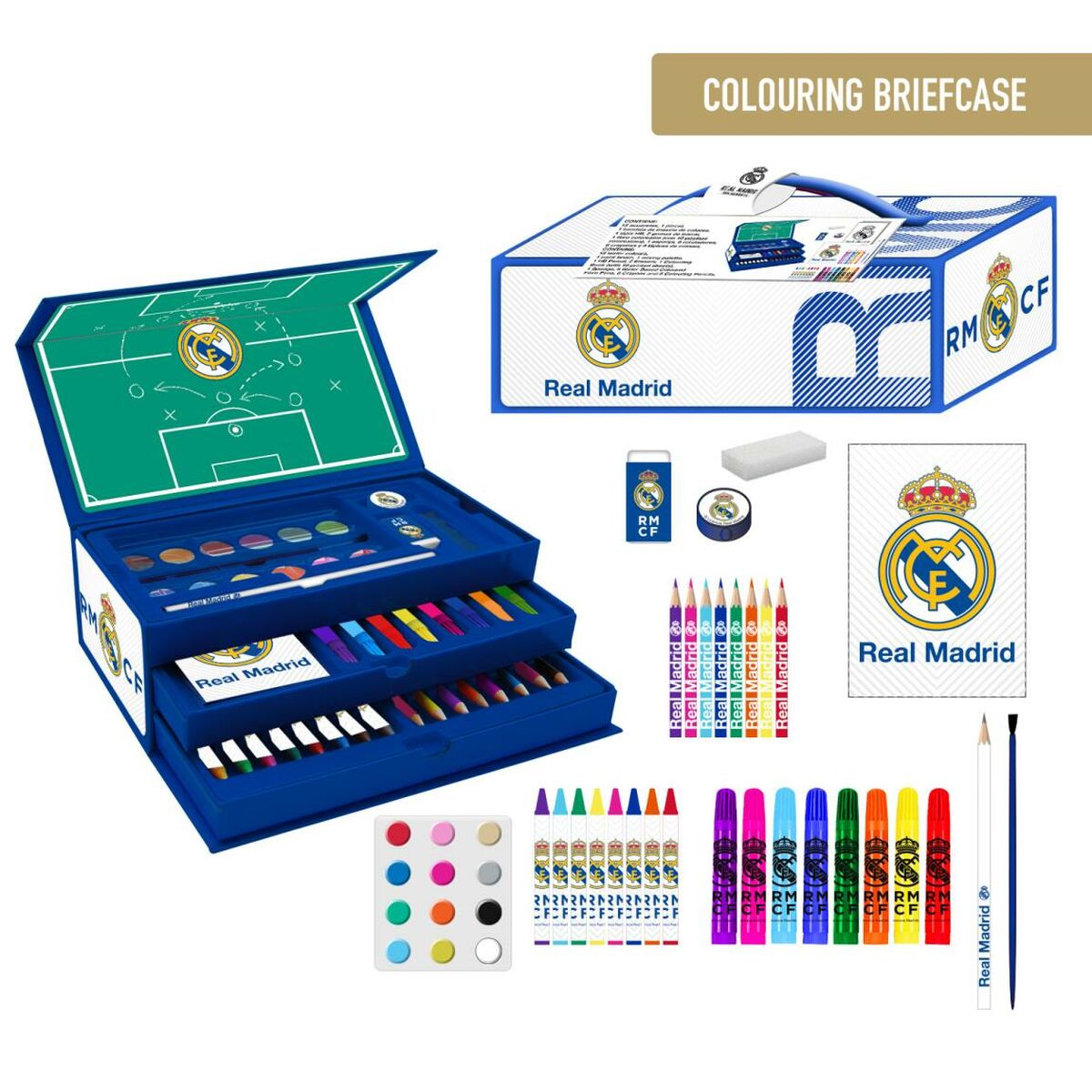 Conjunto de Desenho Real Madrid C.F.