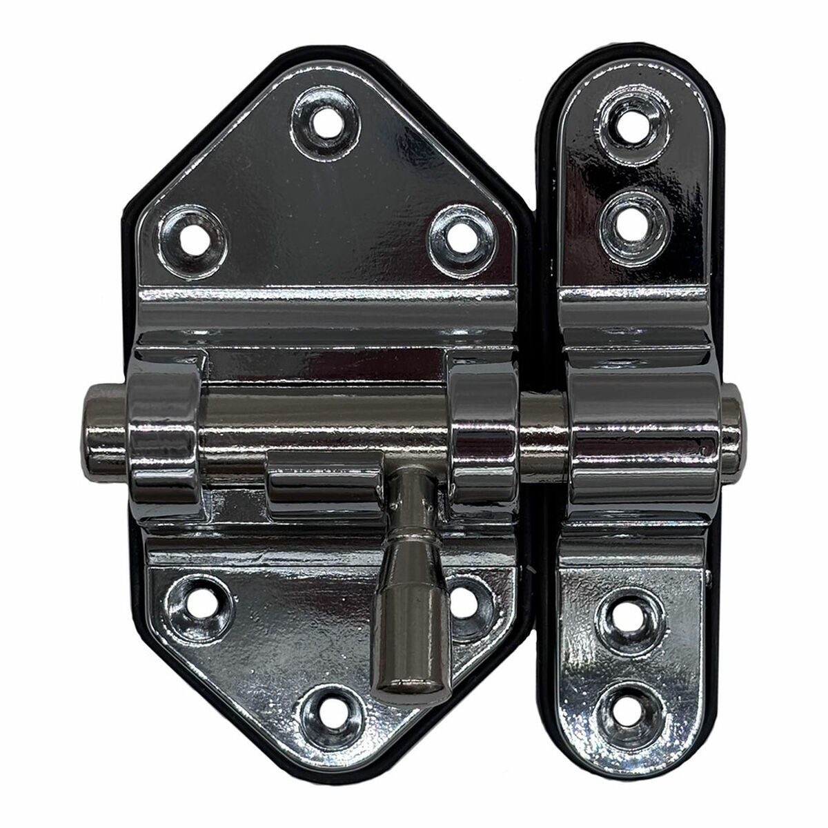 Aldraba para porta EDM 85526 Prateado 30 mm Reforçado