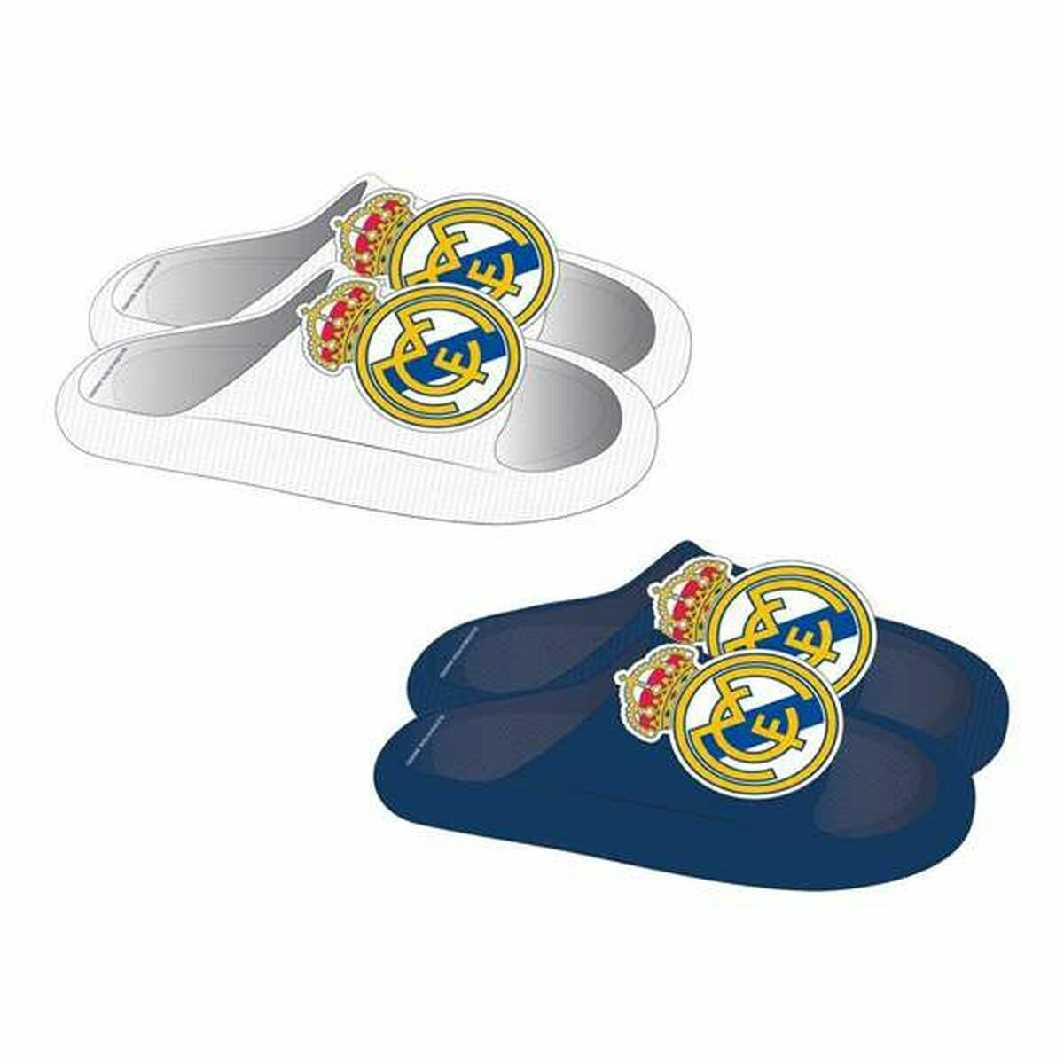 Chinelos para Crianças Real Madrid C.F. Branco
