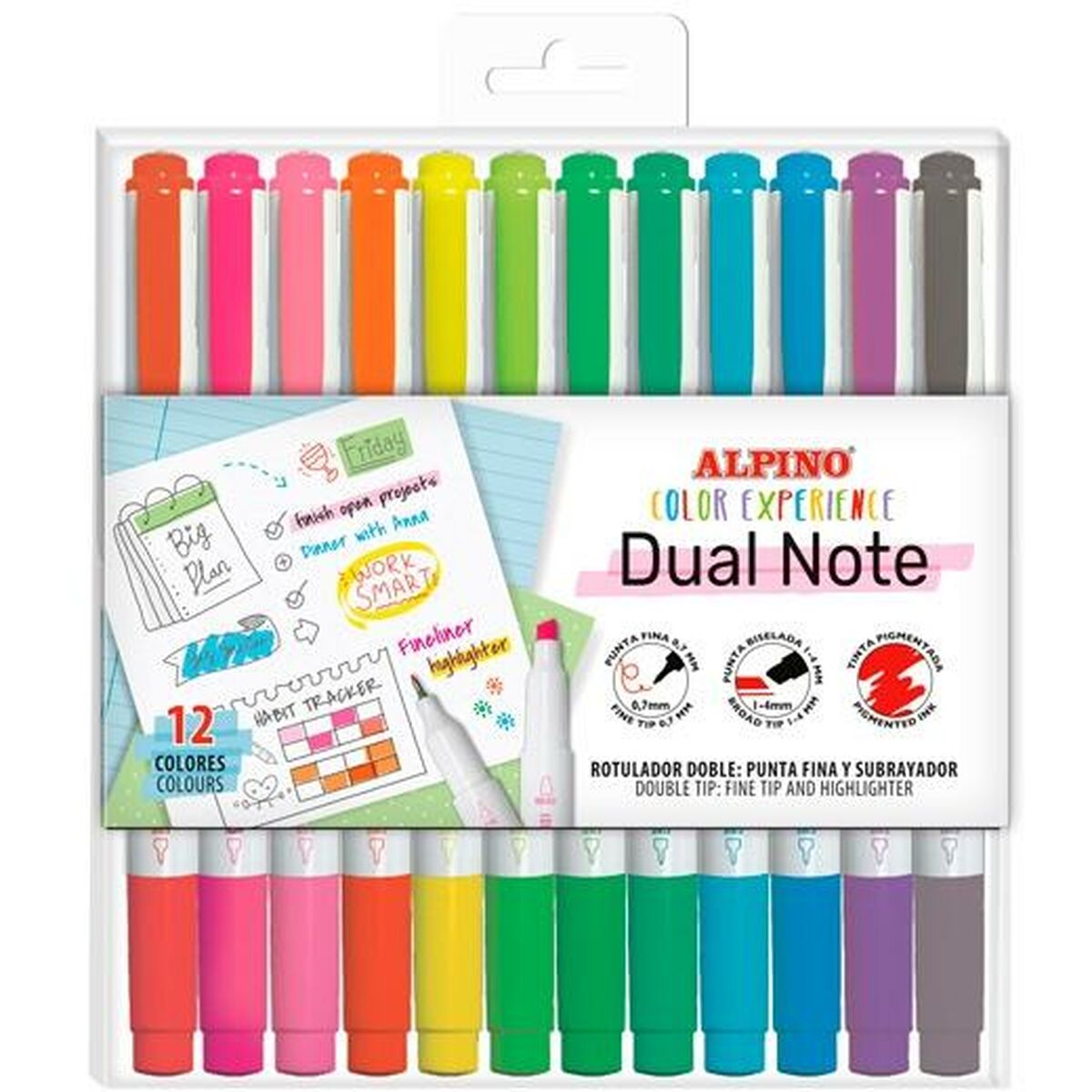 Rotuladores Alpino Multicolor