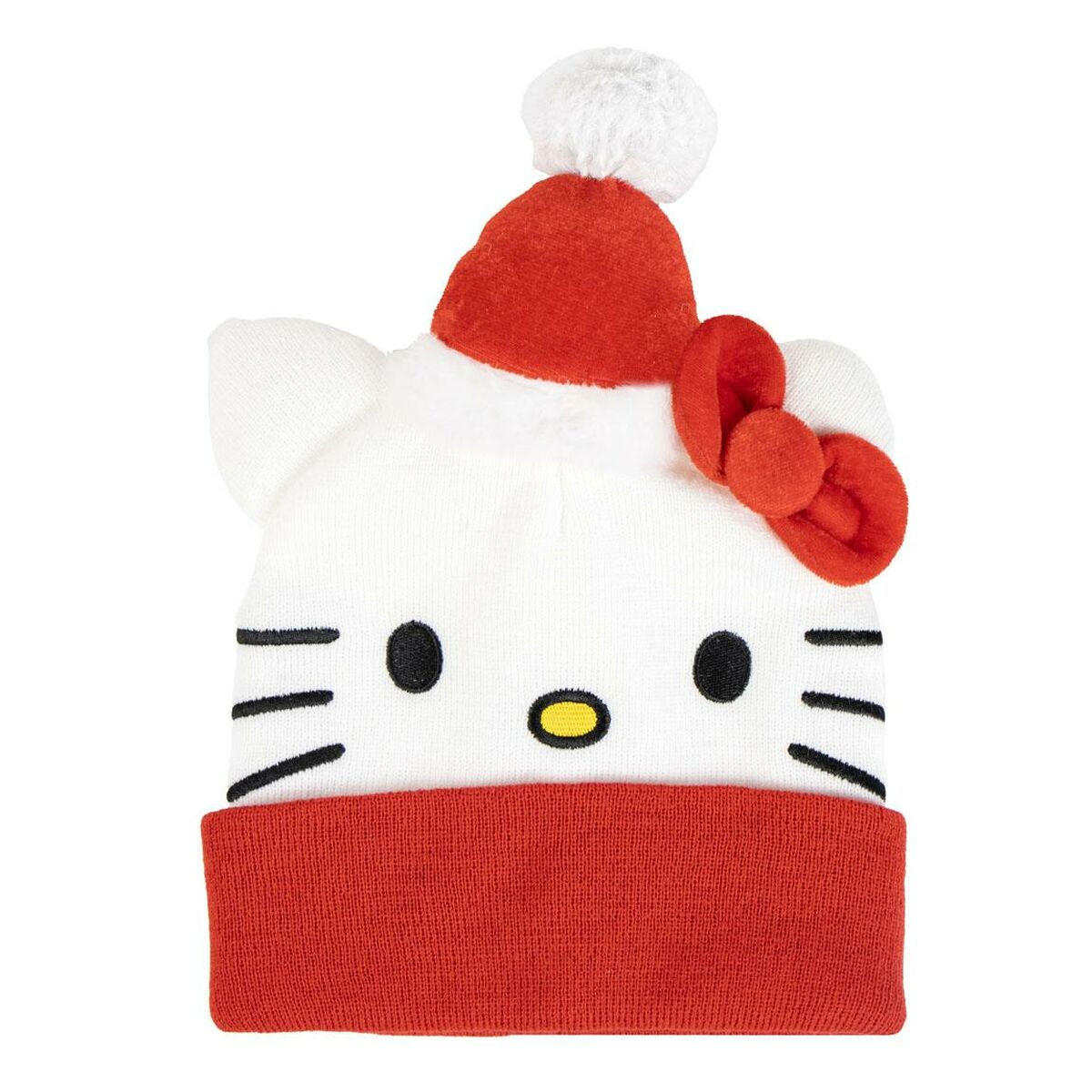 Gorro Infantil Hello Kitty Branco