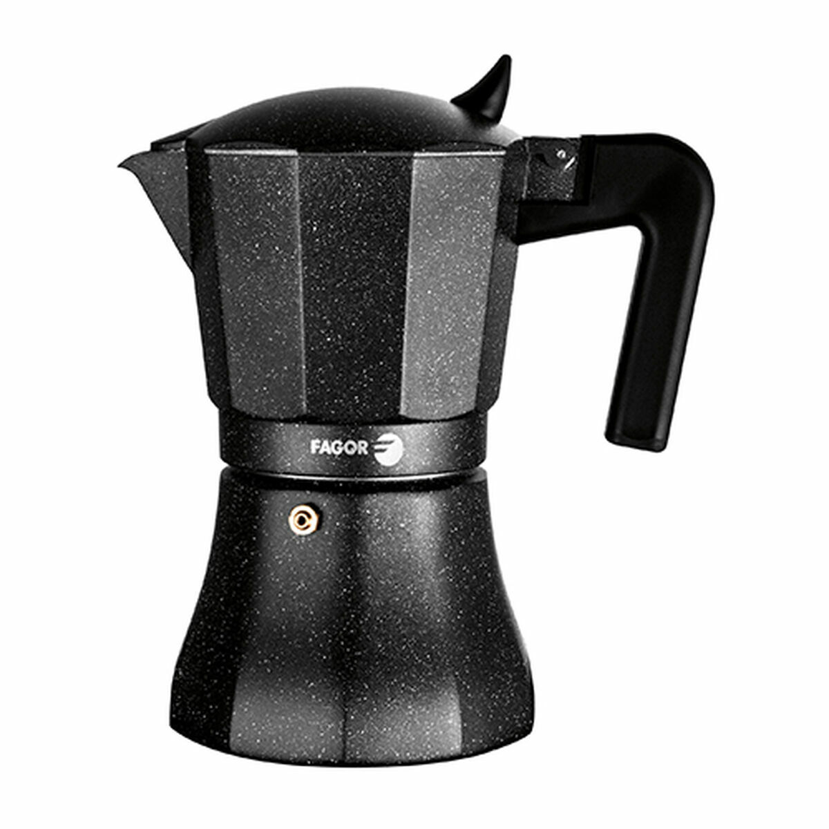 Cafeteira Italiana Fagor TIRAMISU 6 Preto Alumínio