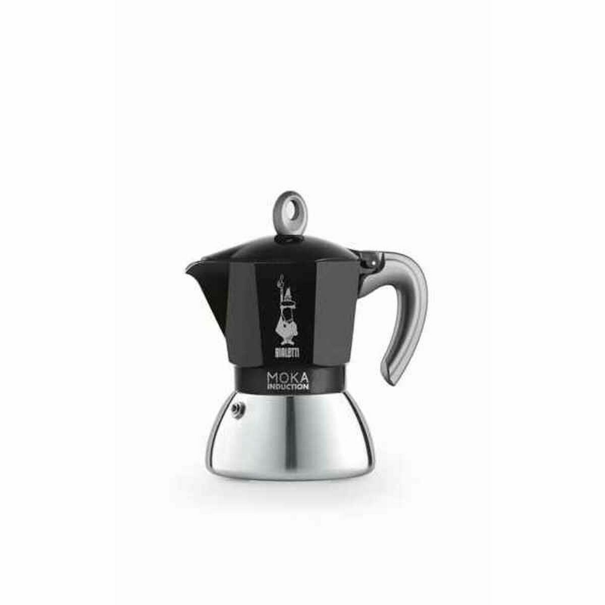 Cafeteira Italiana Bialetti NEW MOKA Preto Alumínio