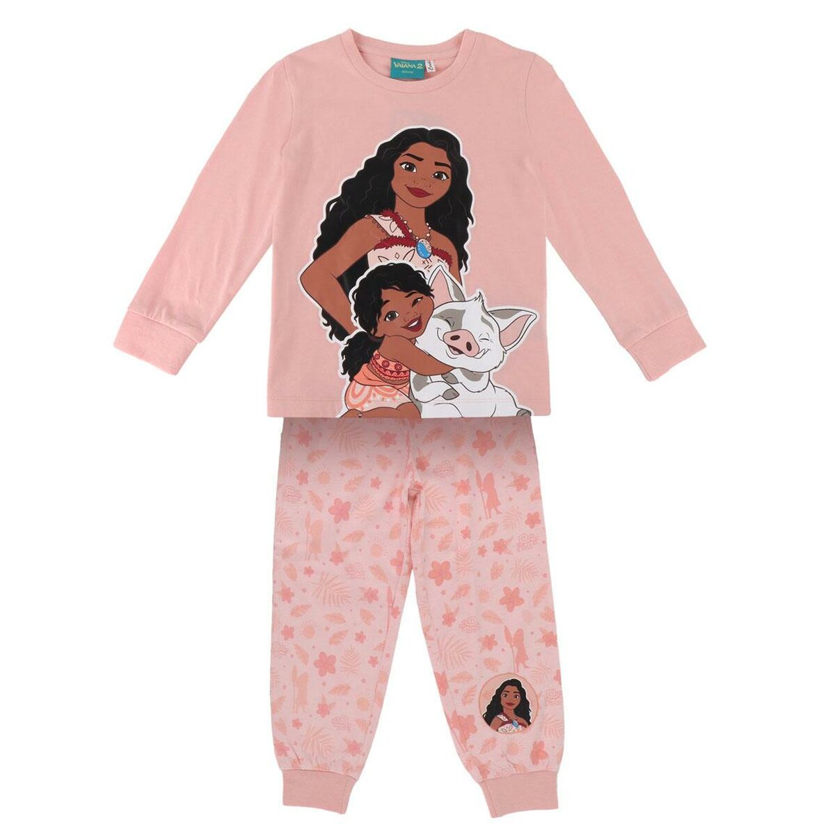 Pijama Infantil Vaiana