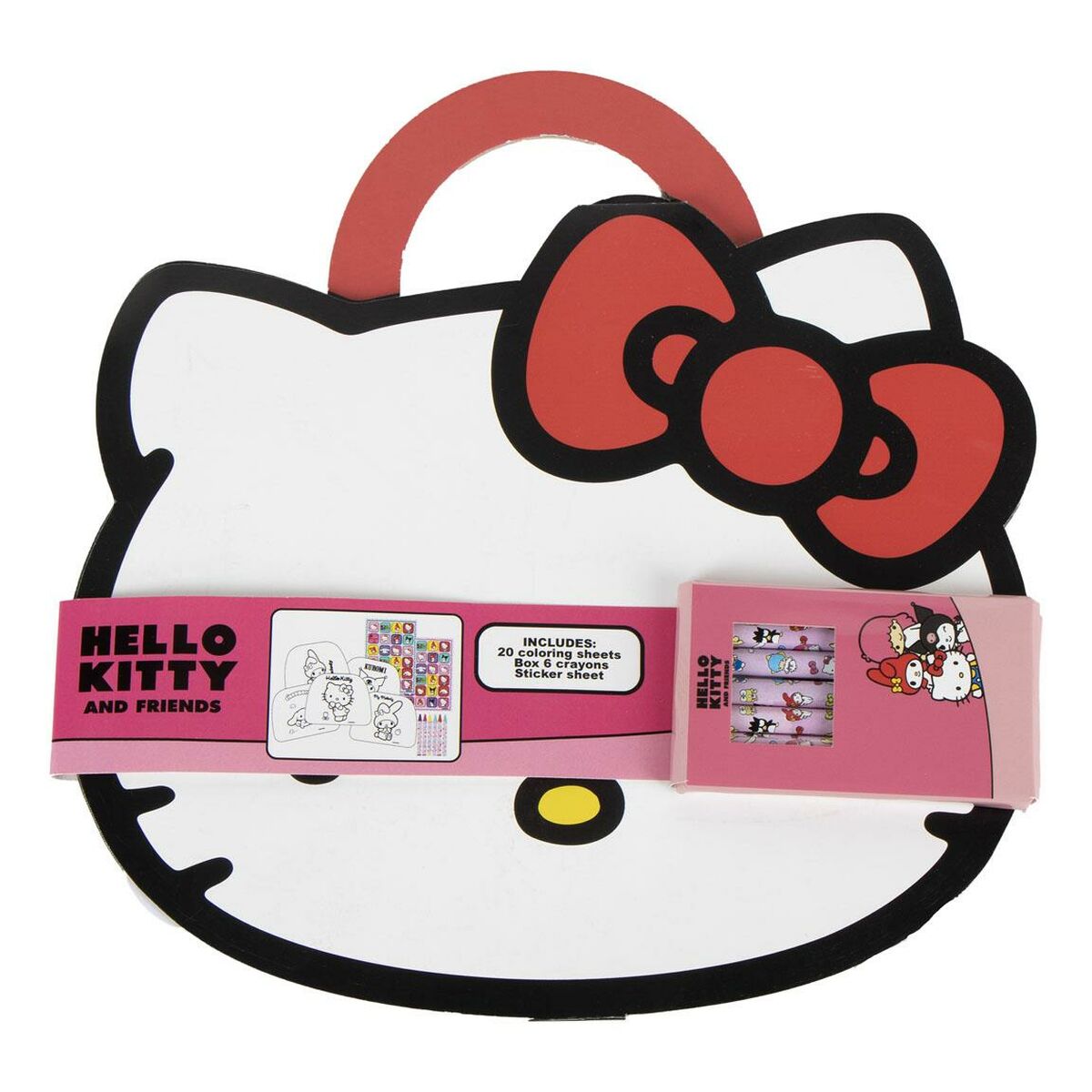 Conjunto de Desenho Hello Kitty
