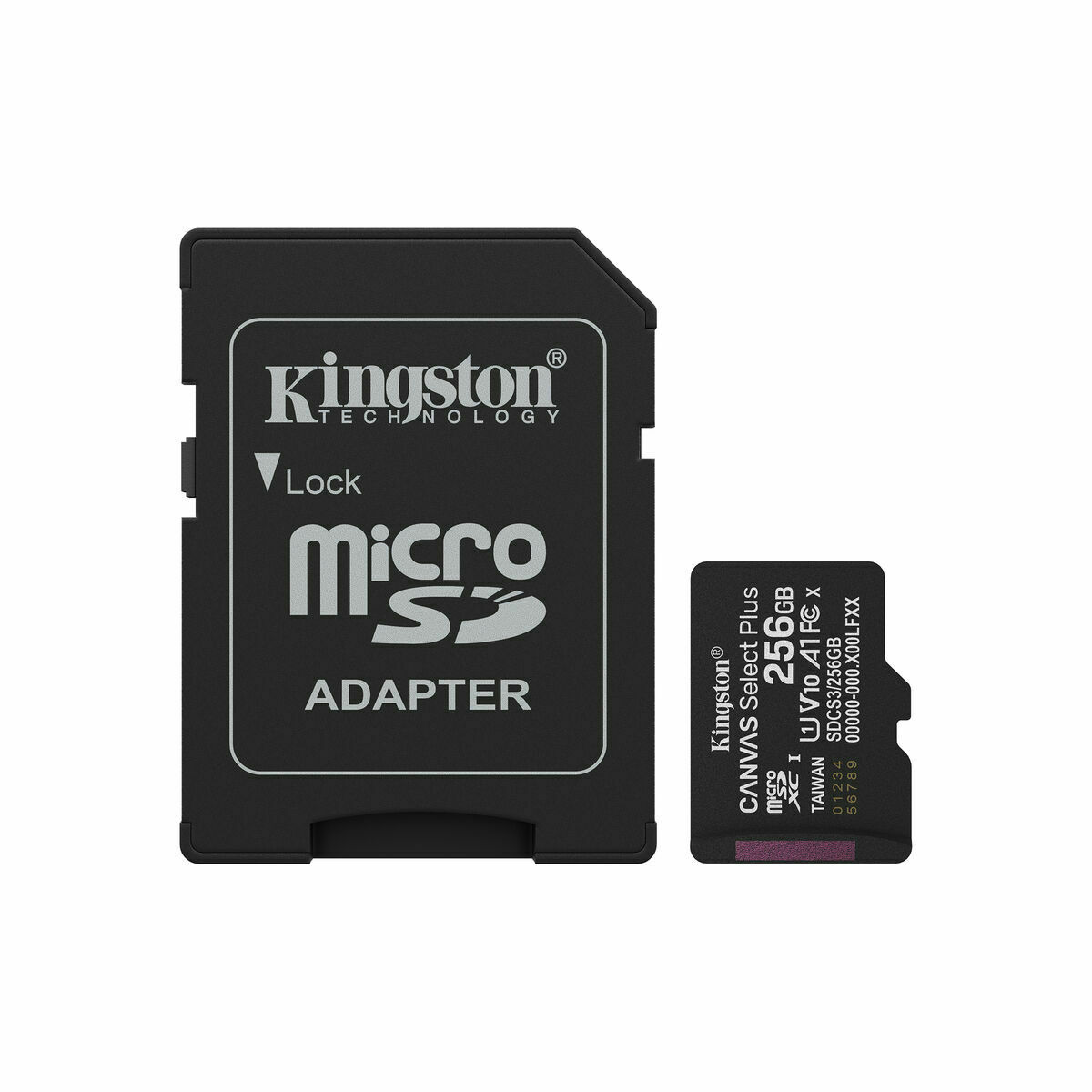 Cartão de Memória Micro SD com Adaptador Kingston 256