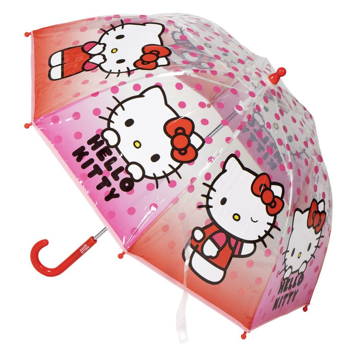 Guarda-Chuva Hello Kitty Cor de Rosa